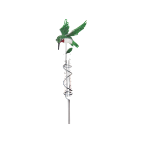 Rain Gauge, Hummingbird 6''x3.5''x9.5''