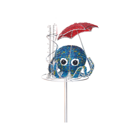 Rain Gauge, Octopus 5''x5''x9''