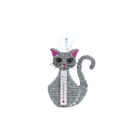 Thermometer, Cat 8''x6''x1''