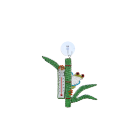 Thermometer, Tree Frog 8''x8''x1''