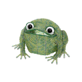 Fat Frog w/ Light 11''x14''x9''