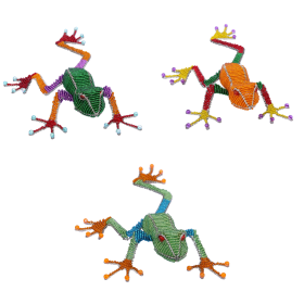 Tree Frog, Asst 9''x6.5''x2.5''