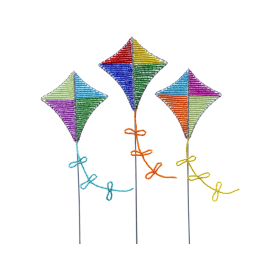 PS Kite, Asst 4''x4''