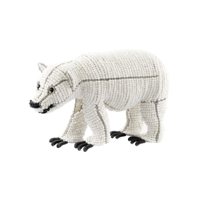 Polar Bear, Med 9.5''x3.5''x5.5