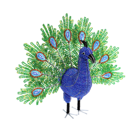 Peacock, Natural 10''x16''x13''