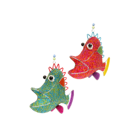 Funky Fish, Asst (2) 9.5''x4''x8.2''