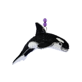 Orca Whale, Baby (2) 6''x4''x4''