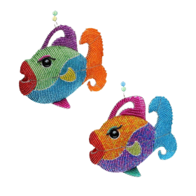 Smoochy Fish, Asst 9''x4.5''x8''