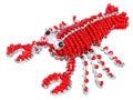 Minimal, Lobster 3''x2.25''x1.5'