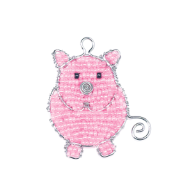 KR, Pig 1.5''x1.5''