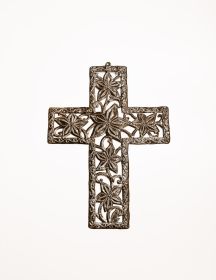 Flowery Cross 16''x23''