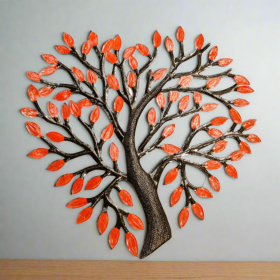 Painted Tree of the Heart 23"x23"