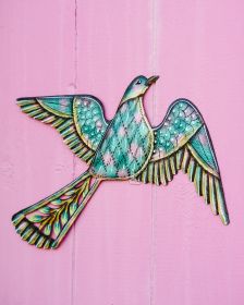 Painted Blue Bird 15.5''x12.5''