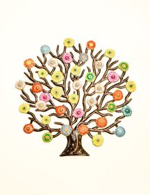 Painted Rainbow Tree 23"x23"