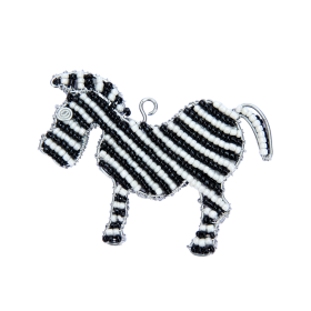 KR, Zebra 1.5''x1.5''