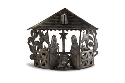 Large 3-D Manger Scene 19"x15"