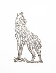 Howling Tree 23''x12''