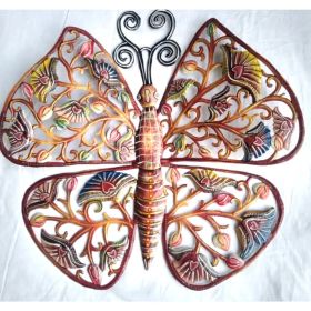 Painted Golden Butterfly 23''x23''