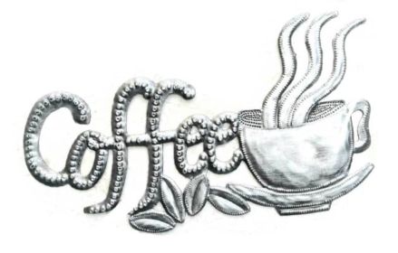 Coffee Beans & Cup 15''x12''