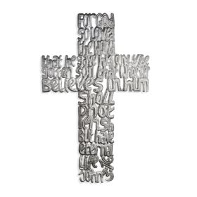 John 3:16 Promise Cross 15"x24"
