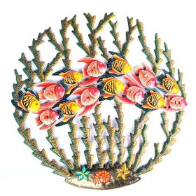 Painted Coral School 20''x20''