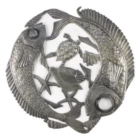 New Fishes Lid 23''x23''