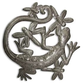 Small Gecko Round with 10''x10''
