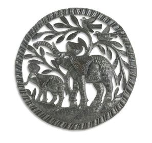 Elephant Trunk Show 3-D 14''x14''