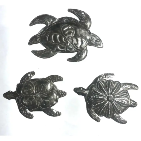 Half-Shell Friends - Set Of 3 4.5''x3''