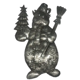 Jolly Snowman 8''x5''