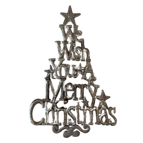 We Wish You A Merry 12''x8''