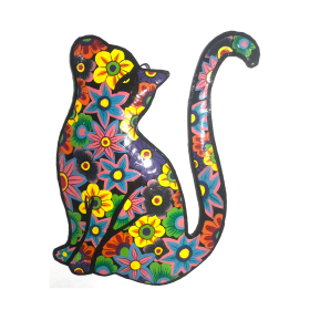 Vivid Cat Purring 7''x10''