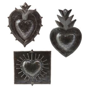 Large Hearts-Set Of 3 6"x8"