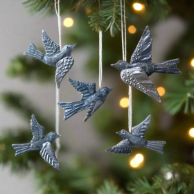 Small 3D Flock -Set Of 5 6"x5"