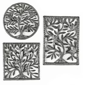 New Tree of Life Trio-Set Of 3 14"x14"