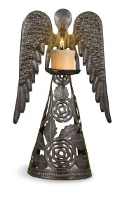 Standing Rose Angel Can Holr 12''x19''x5''