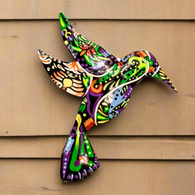 Vivid Hummingbird 9''x7''