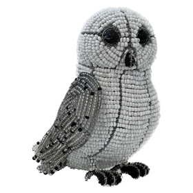 Owl, Snowy 5''x4''x6''